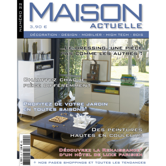 Cest dans Maison actuelle que  design-desantos   dcouvert ses consoles ou tagres murales dans un article pour emporium de rouen,magazine maison actuelle