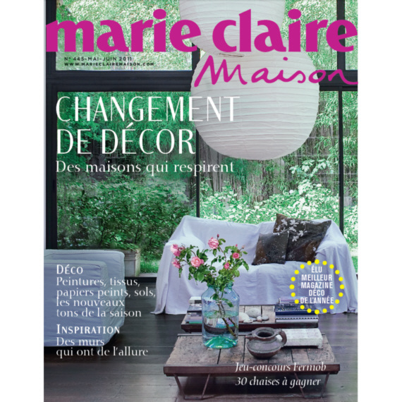 La presse magazine fait rgulirement des articles sur le travail artistique de de santos mickael,designer marie claire maison